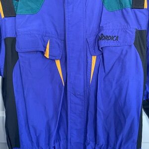 NORDICA Classics ‘95 vintage Multicolor Ski Jacket Women's Size XS